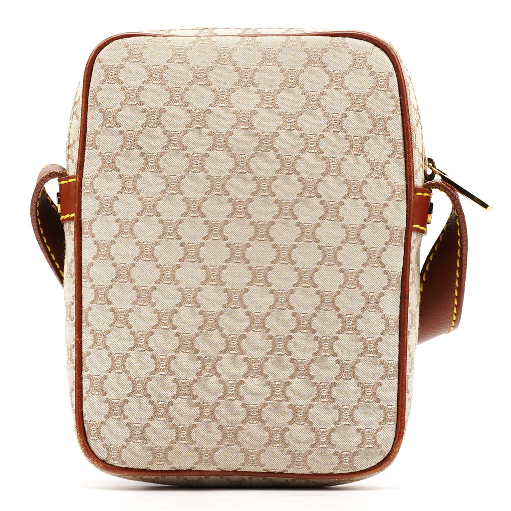 Beige Macadam Crossbody Bag