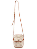 Beige Macadam Crossbody Bag