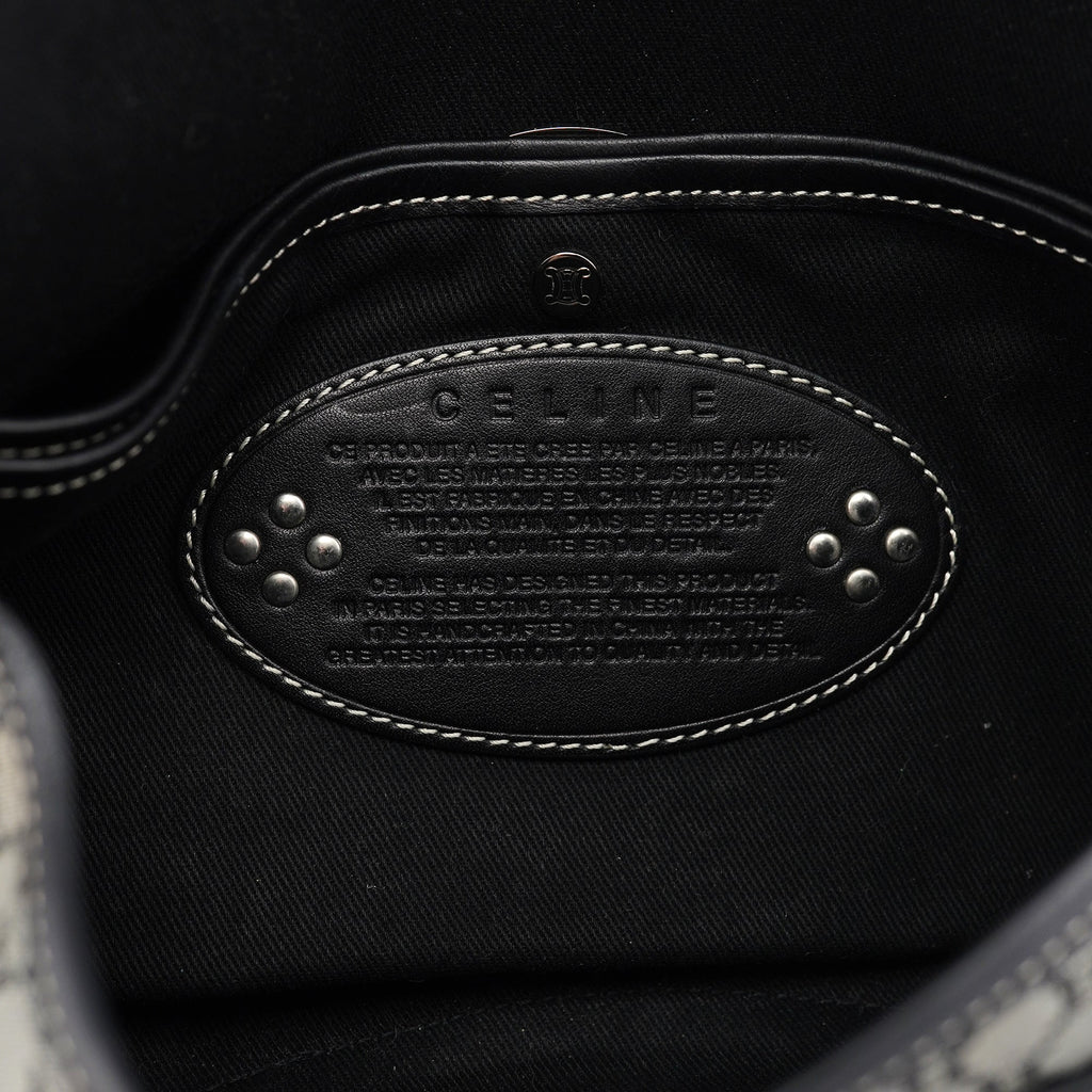 Beige Macadam Monogram Shoulder Bag