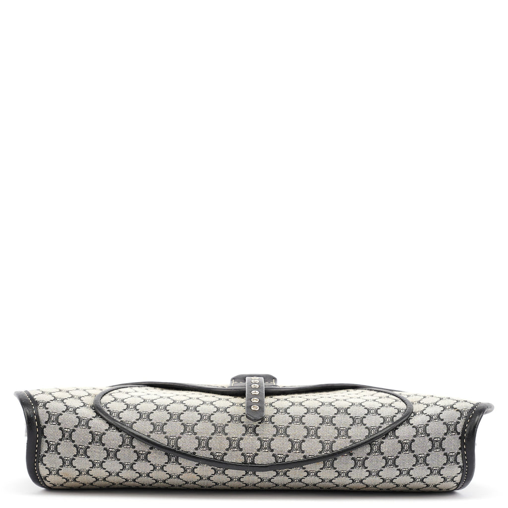 Beige Macadam Monogram Shoulder Bag