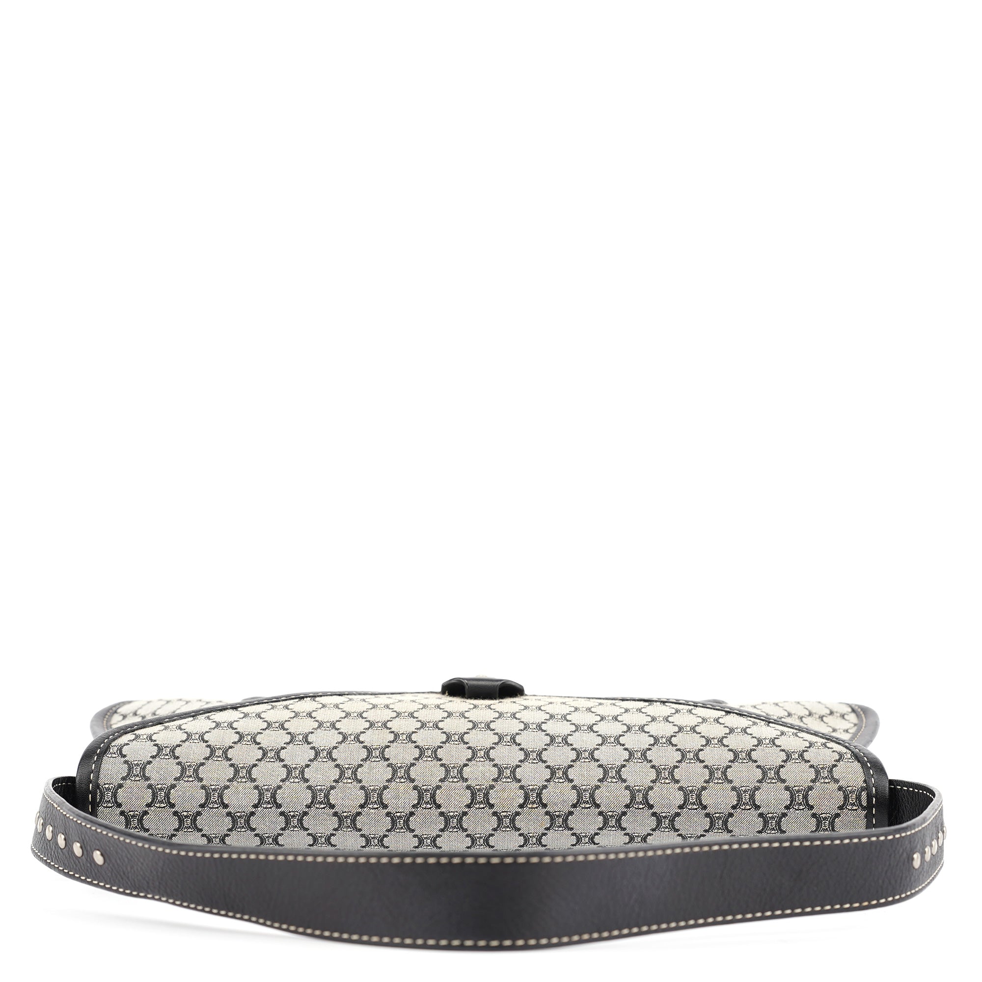 Beige Macadam Monogram Shoulder Bag