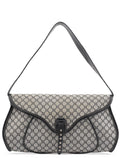 Beige Macadam Monogram Shoulder Bag