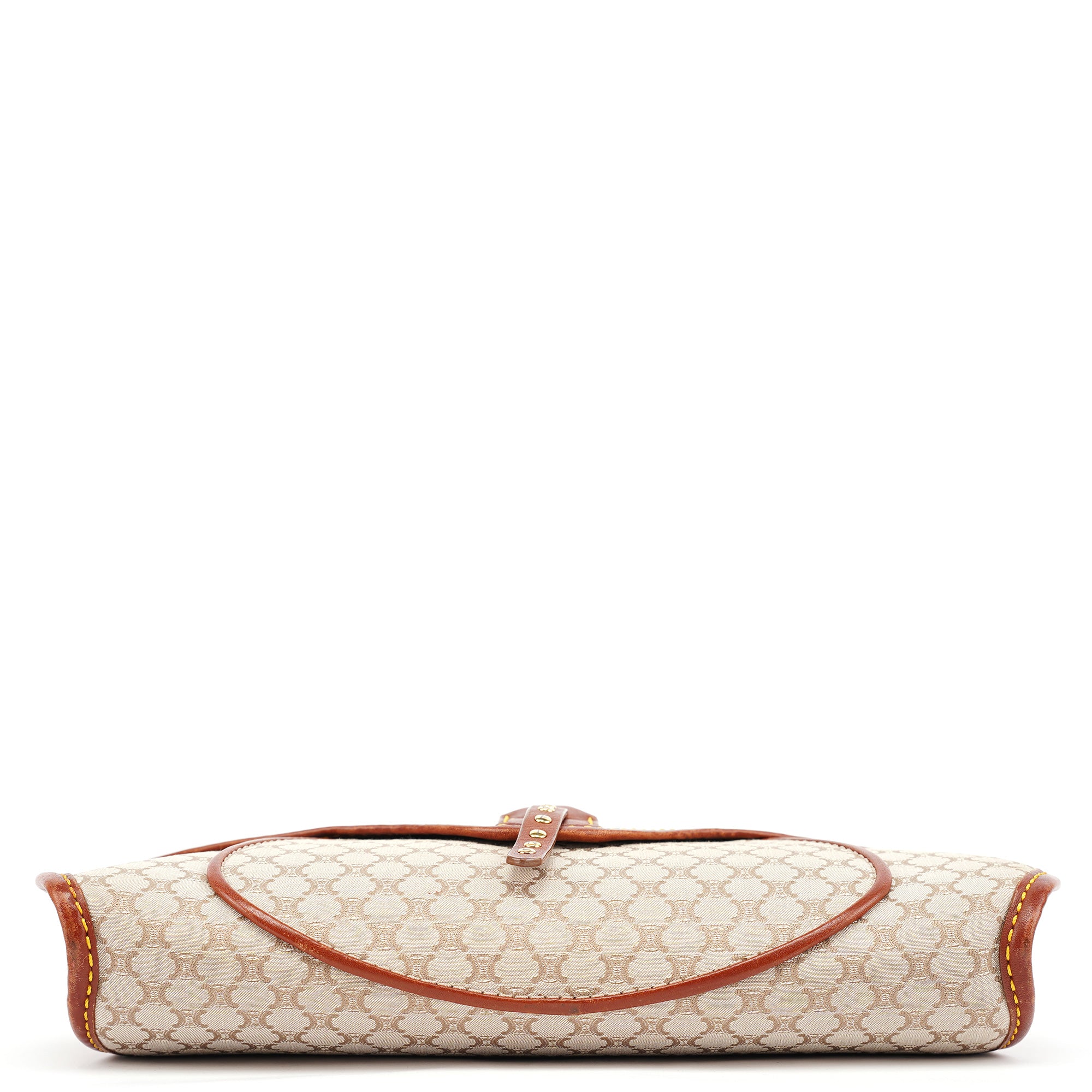 Beige Macadam Shoulder Bag