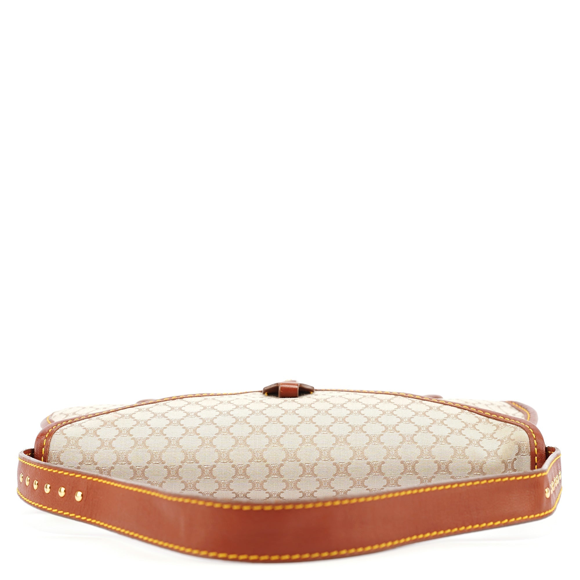 Beige Macadam Shoulder Bag