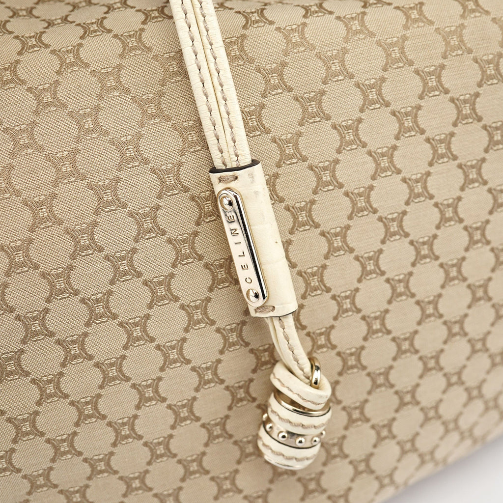 Beige Bittersweet Triomphe Hobo Bag