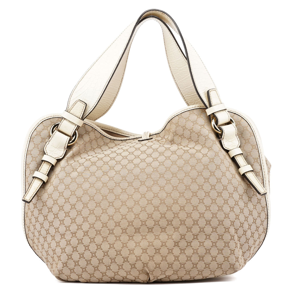 Beige Bittersweet Triomphe Hobo Bag