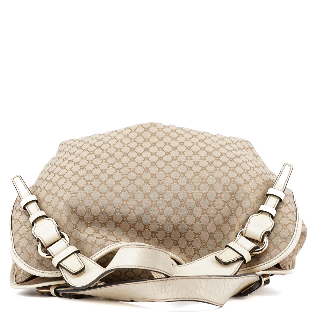 Beige Bittersweet Triomphe Hobo Bag