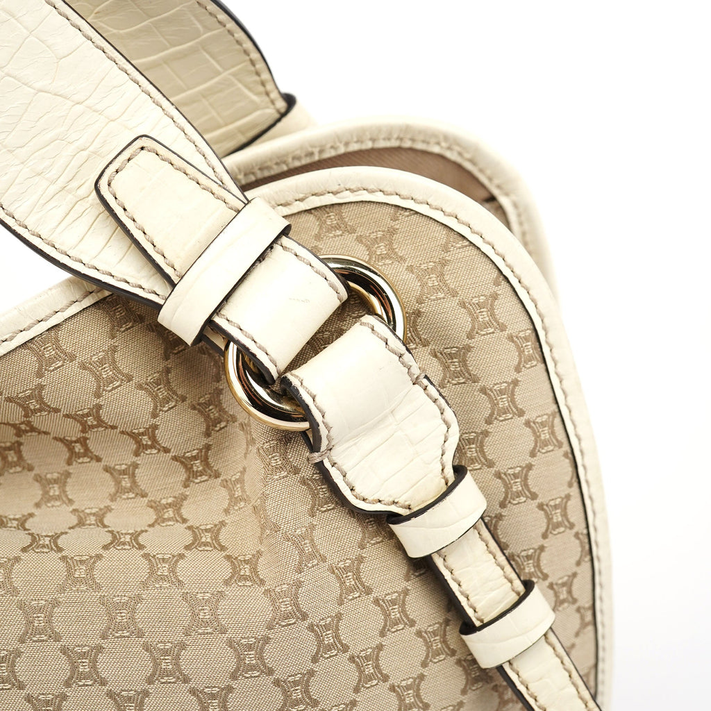 Beige Bittersweet Triomphe Hobo Bag