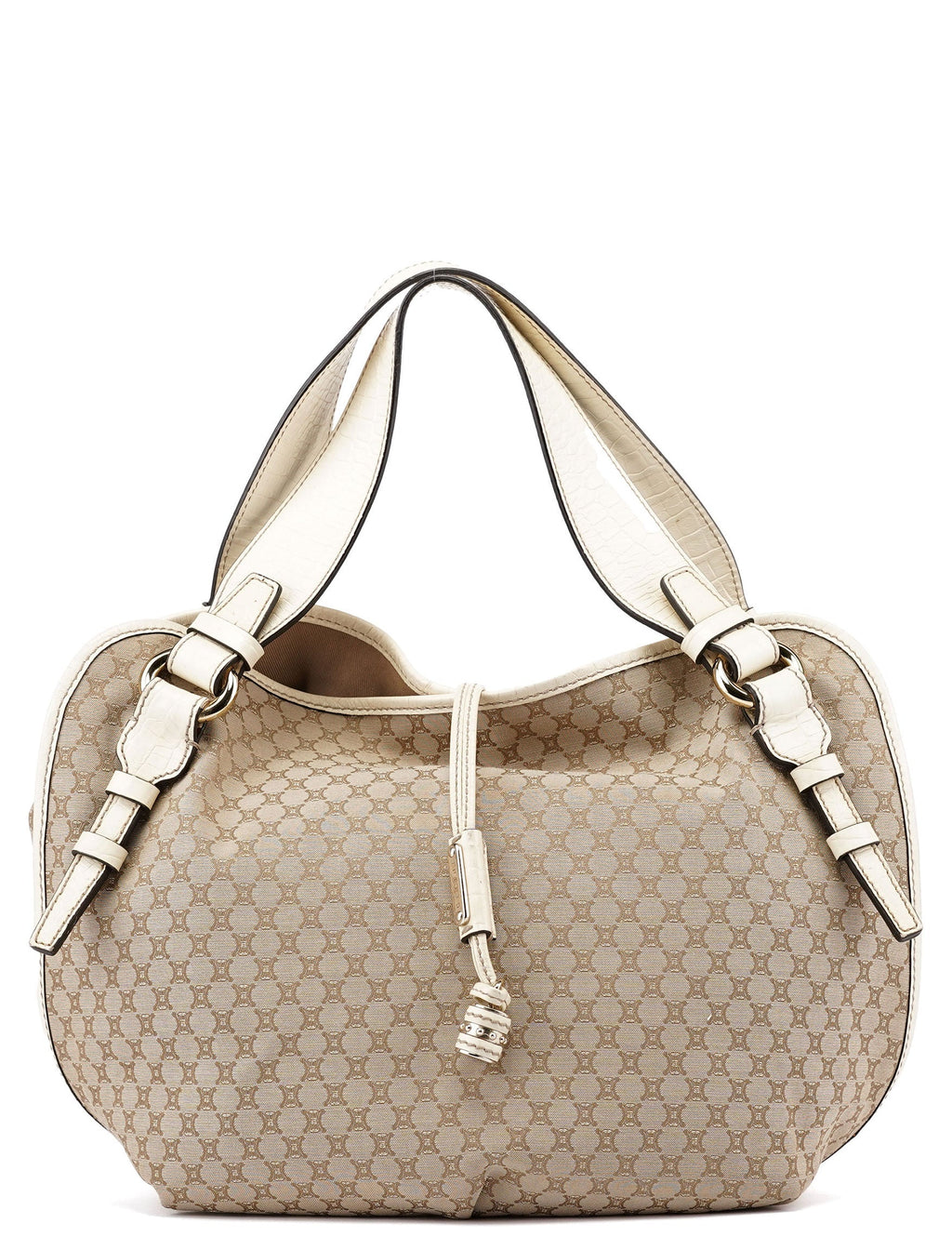Beige Bittersweet Triomphe Hobo Bag
