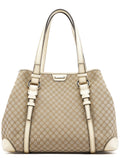 Beige Triomphe Monogram Tote Bag