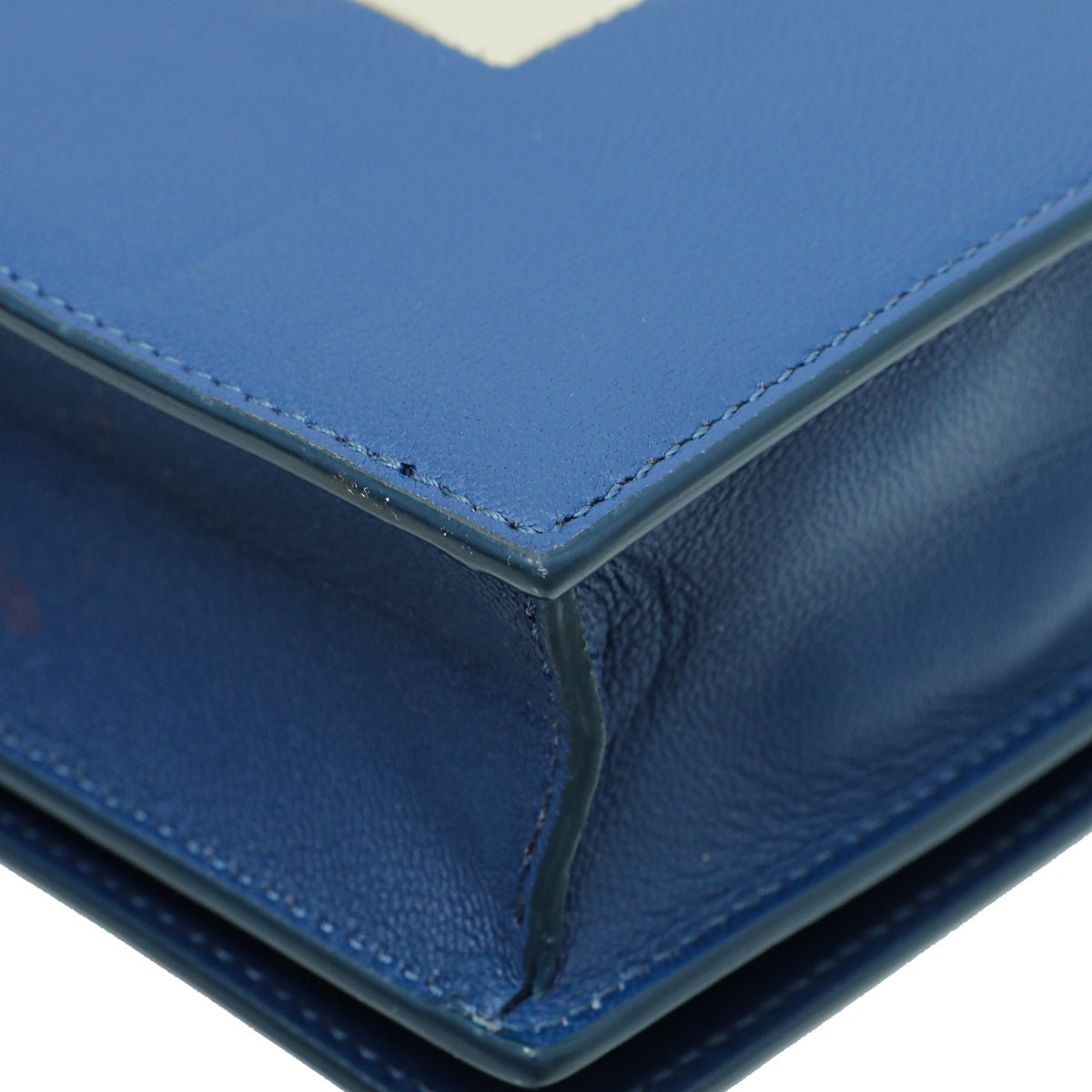 Celine Bicolor Frame Wallet on Chain