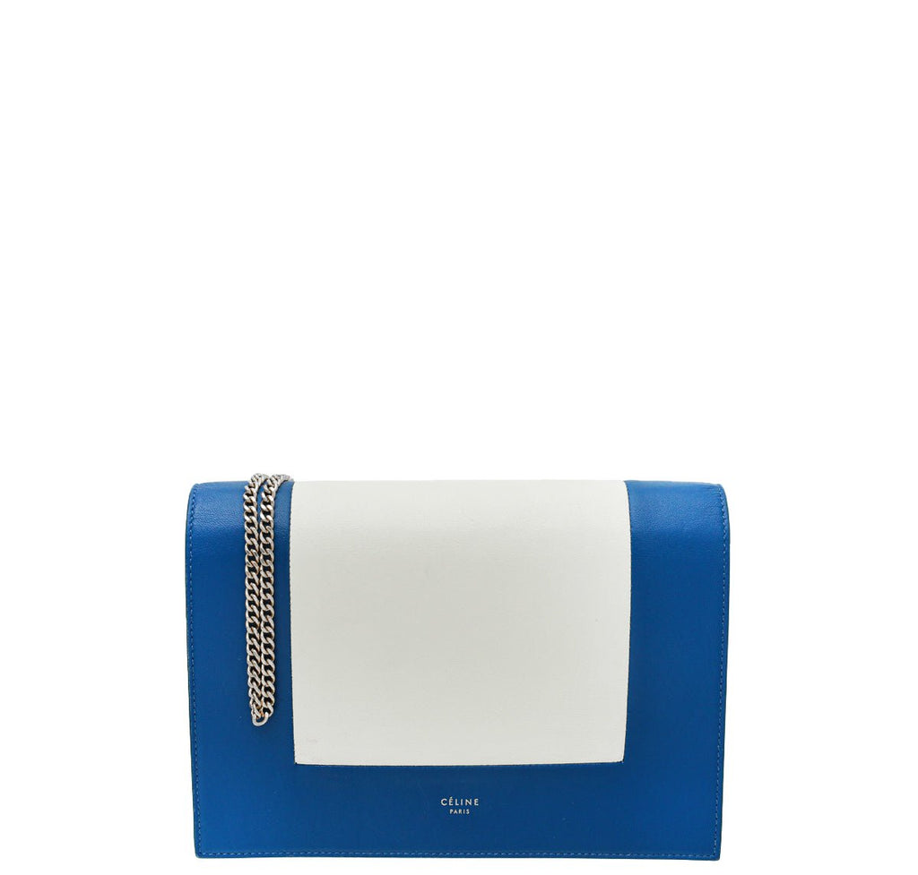 Celine Bicolor Frame Wallet on Chain