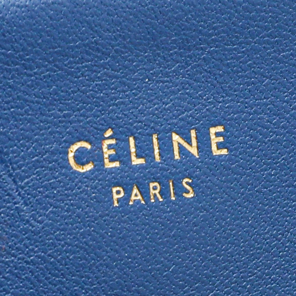Celine Bicolor Frame Wallet on Chain