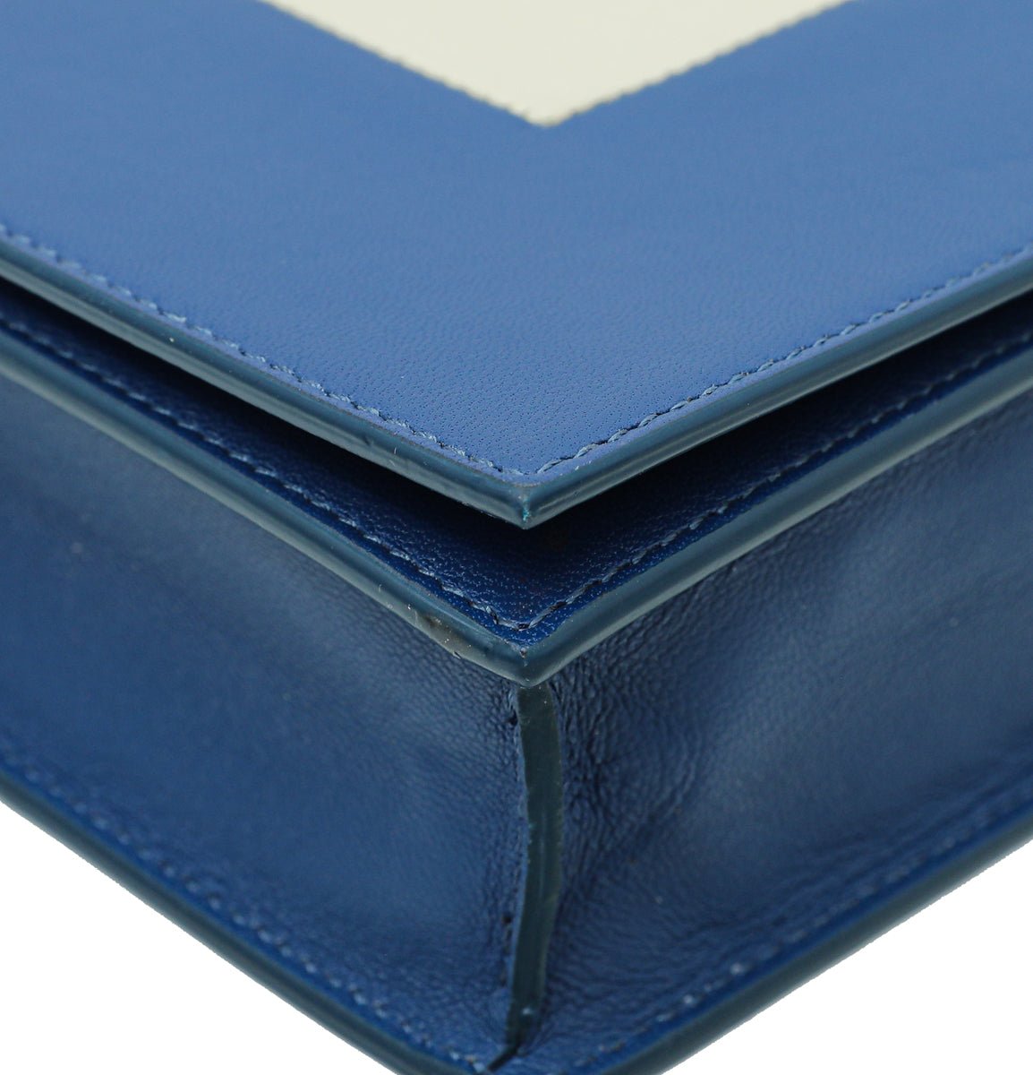 Celine Bicolor Frame Wallet on Chain