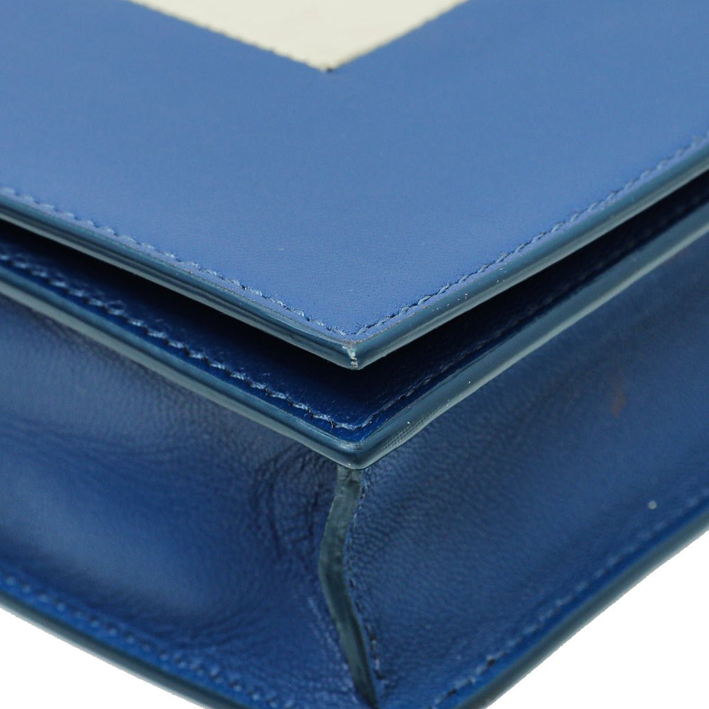 Celine Bicolor Frame Wallet on Chain