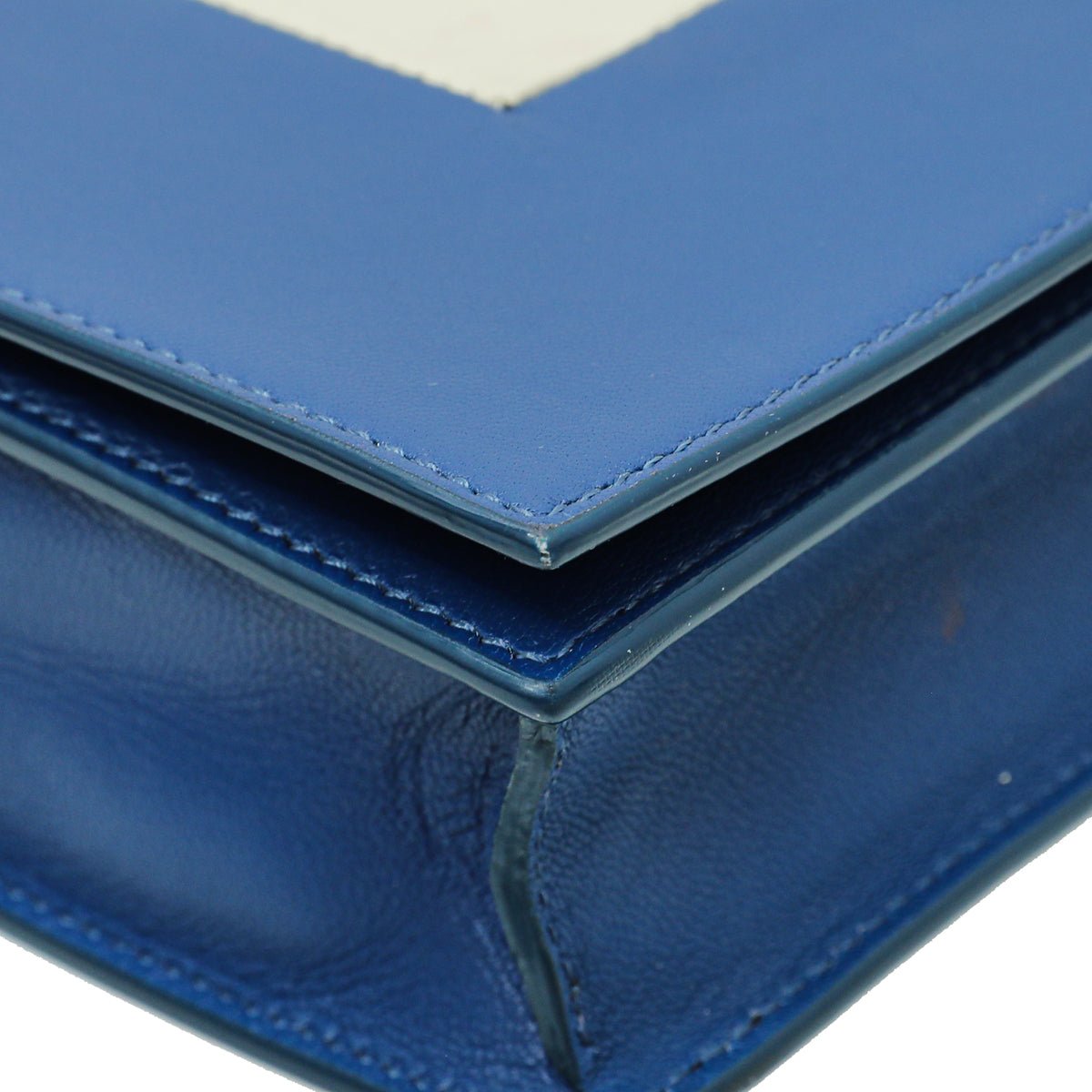 Celine Bicolor Frame Wallet on Chain