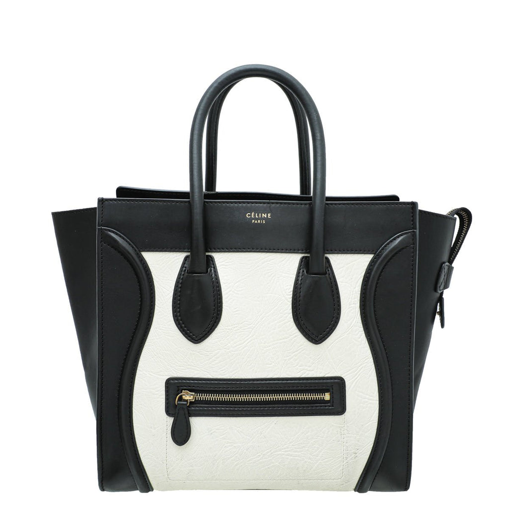 Celine Bicolor Mini Luggage Bag