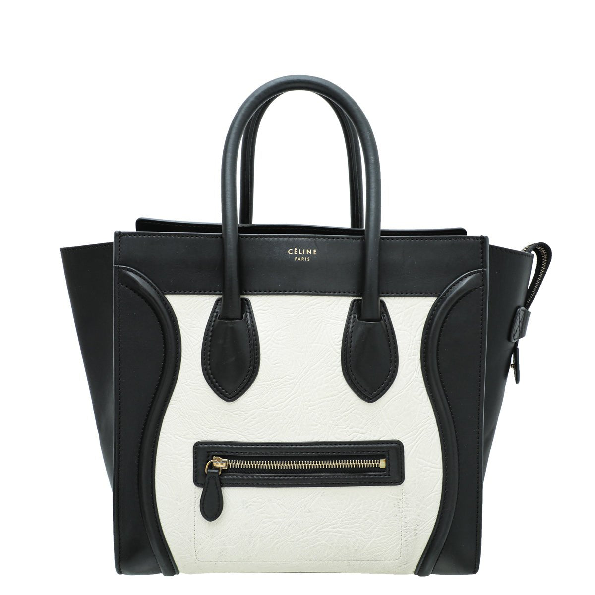 Celine Bicolor Mini Luggage Bag