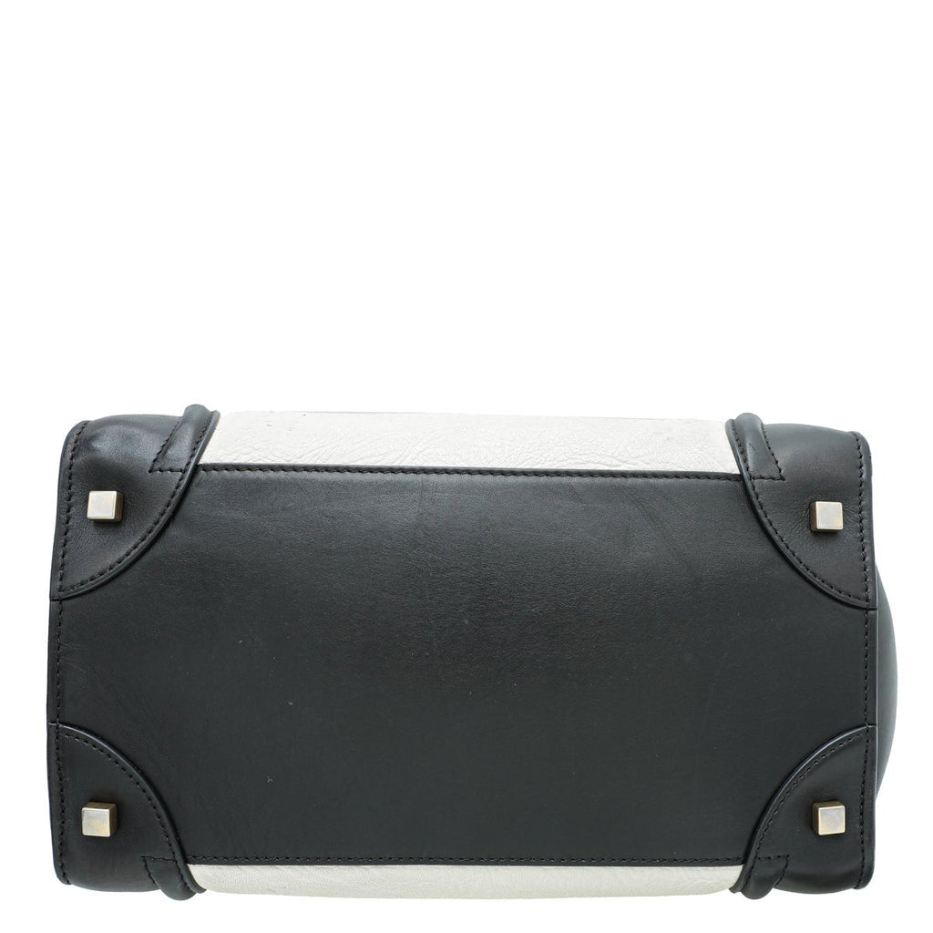 Celine Bicolor Mini Luggage Bag