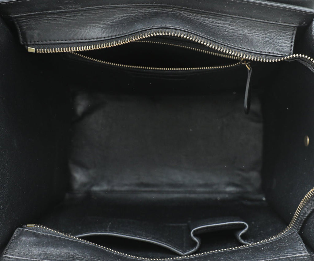 Celine Bicolor Mini Luggage Bag