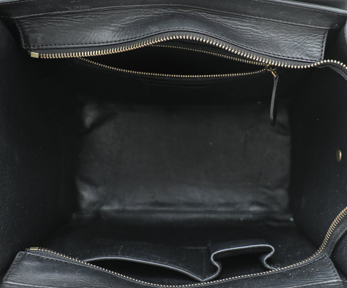 Celine Bicolor Mini Luggage Bag