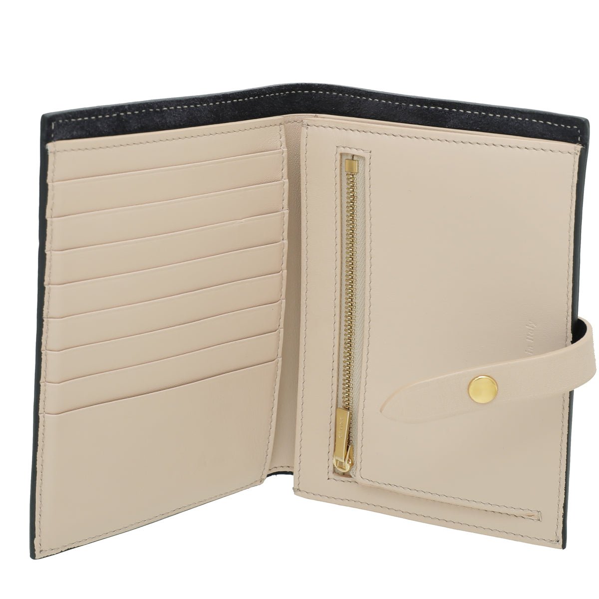 Celine Bicolor Multifunction Medium Wallet