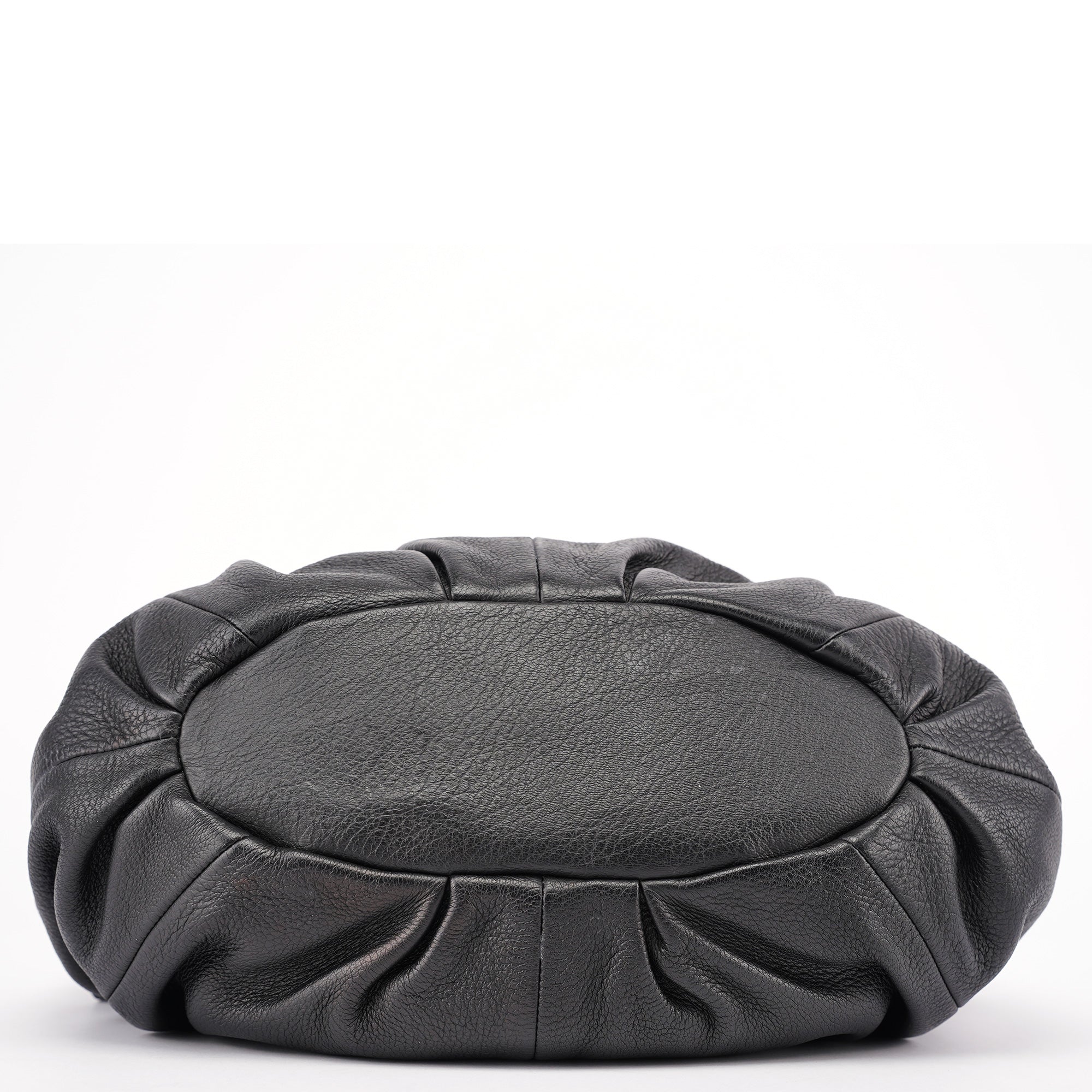 Black Calfskin 2-Way Tote Bag
