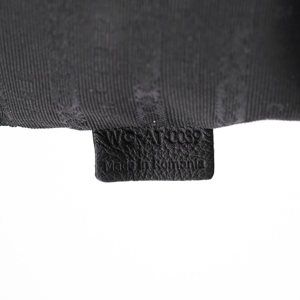 Black Calfskin 2-Way Tote Bag
