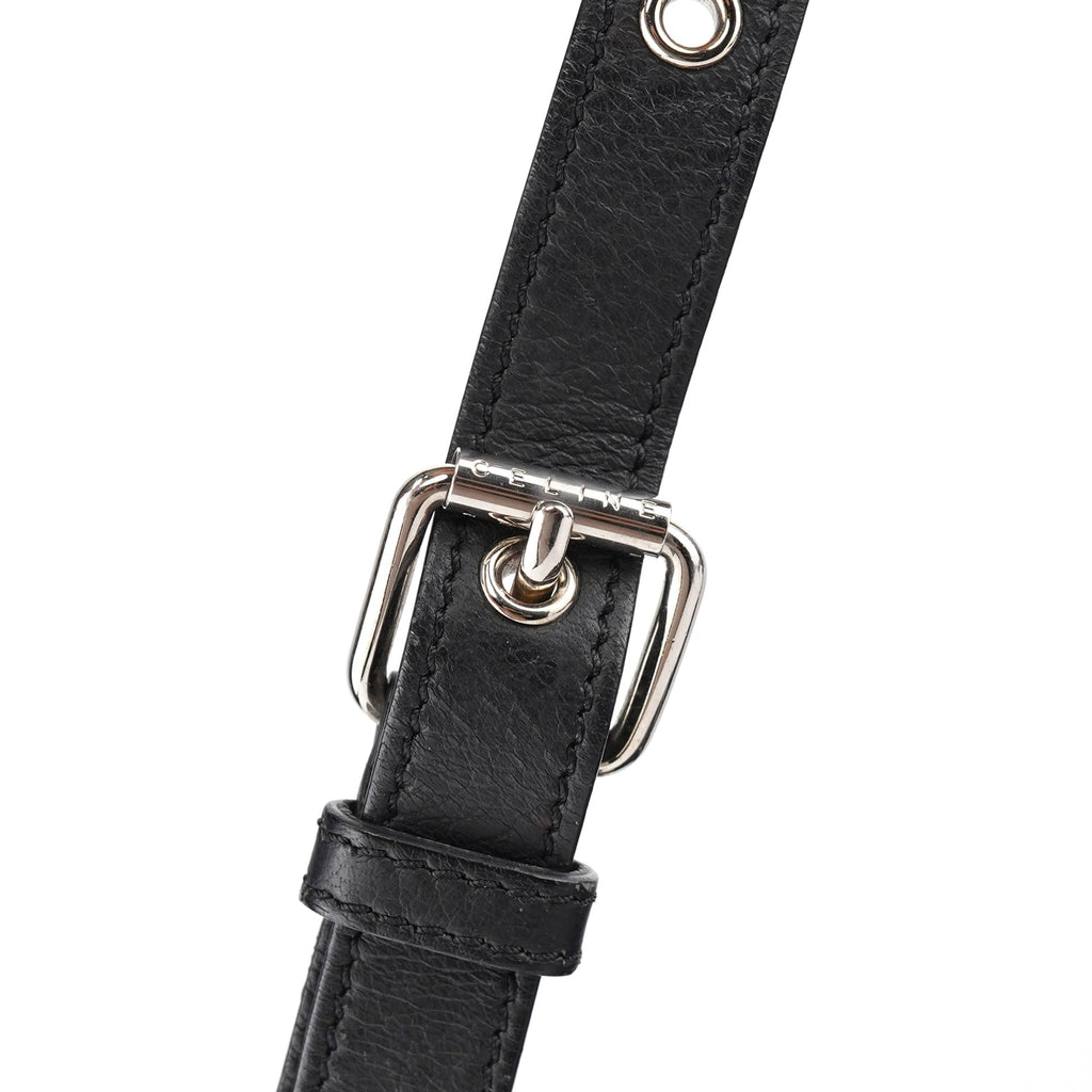 Black Calfskin 2-Way Tote Bag