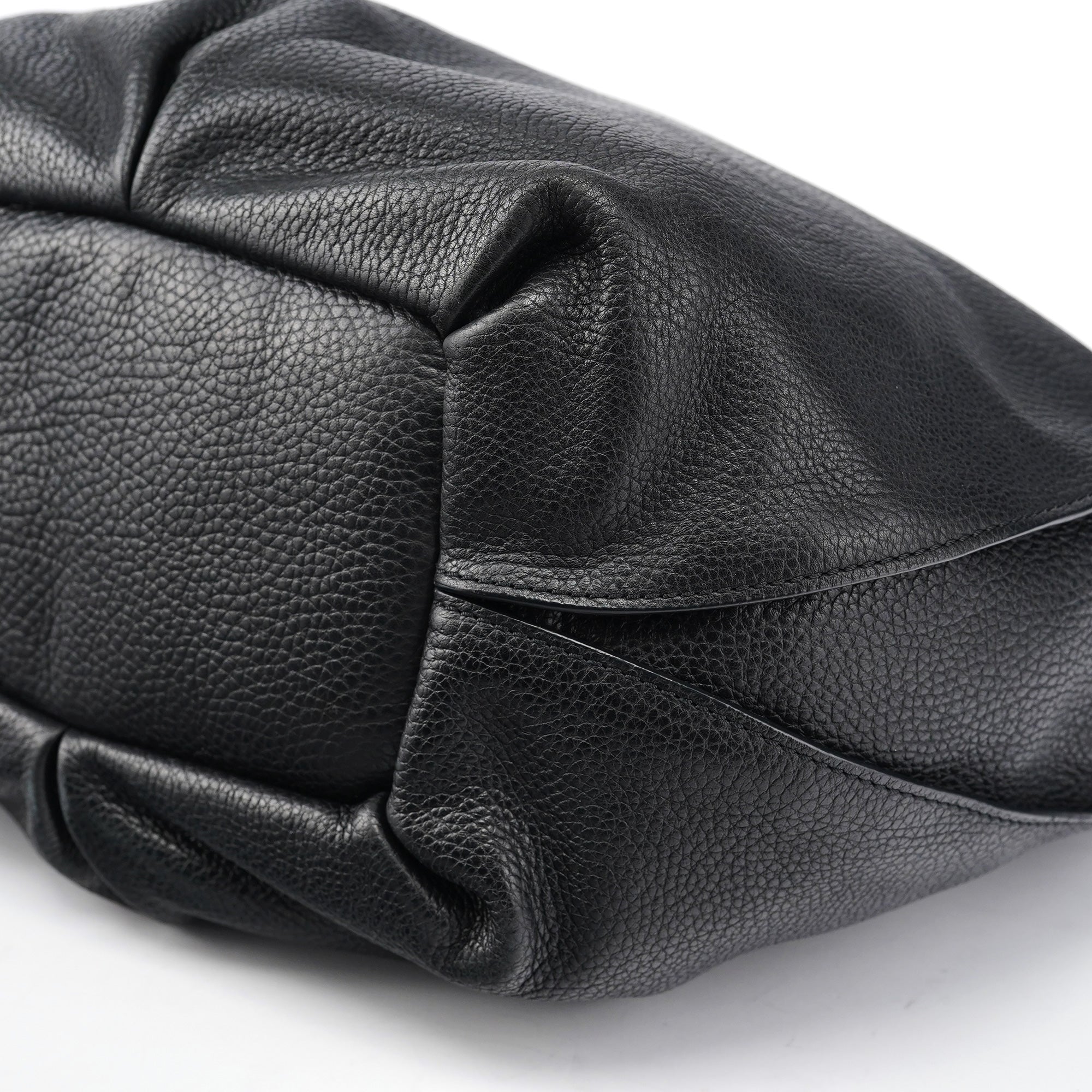 Black Leather Bittersweet Crossbody Bag