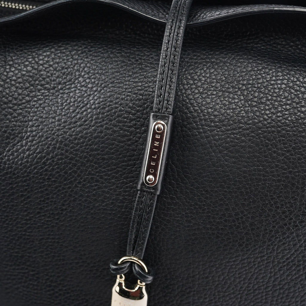 Black Leather Bittersweet Crossbody Bag