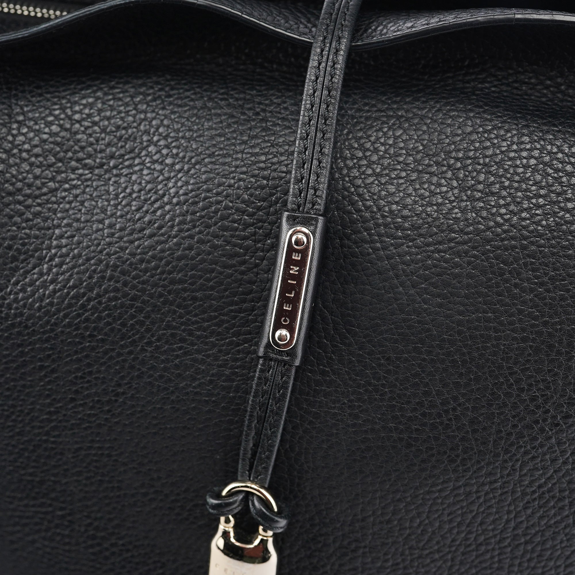 Black Leather Bittersweet Crossbody Bag