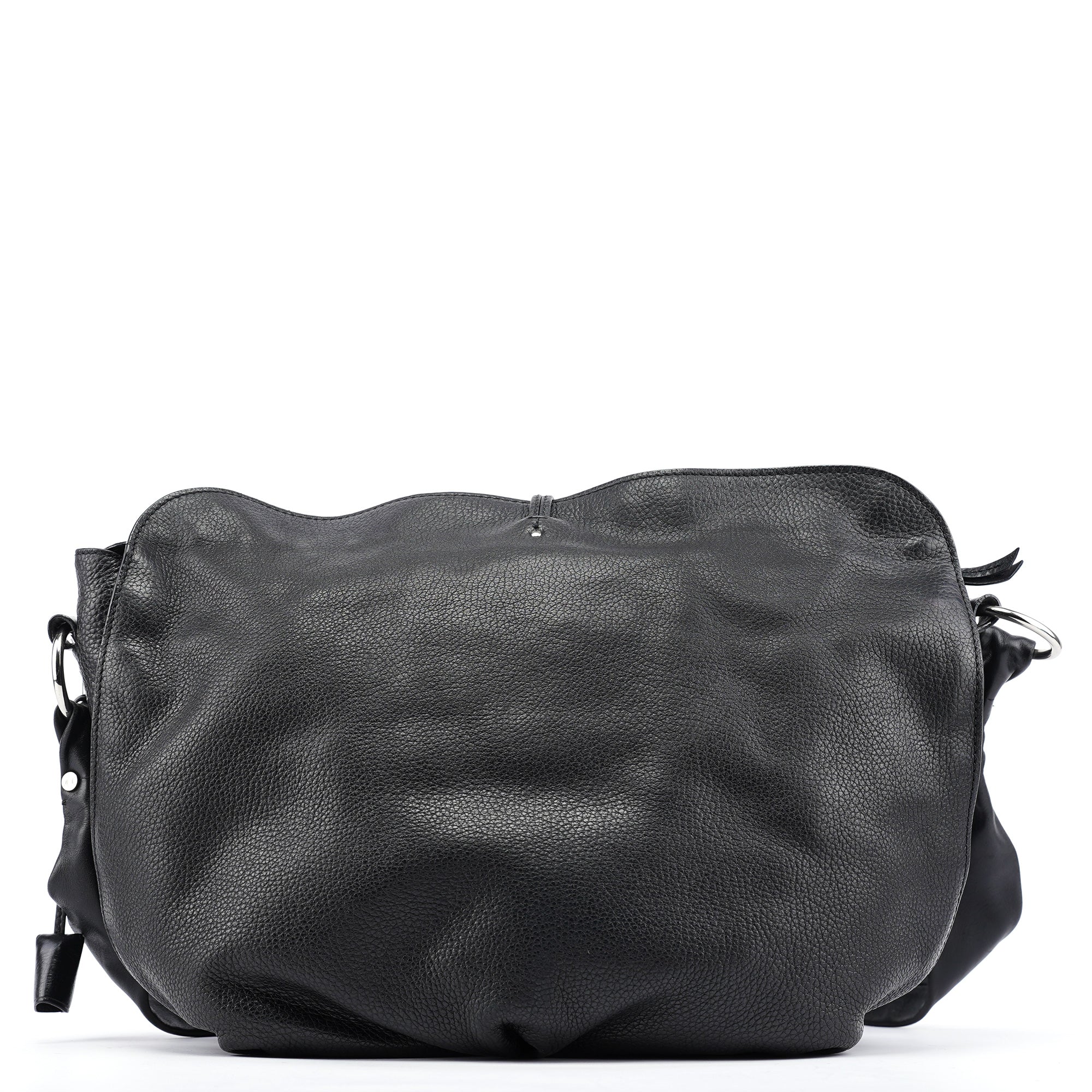 Black Leather Bittersweet Crossbody Bag