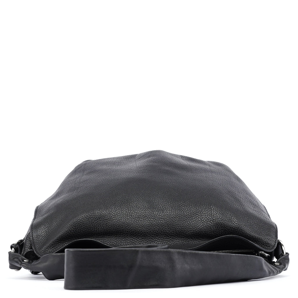 Black Leather Bittersweet Crossbody Bag