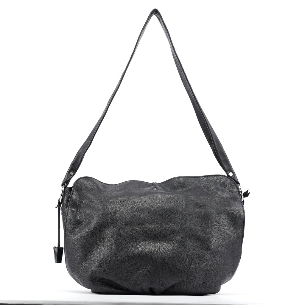 Black Leather Bittersweet Crossbody Bag