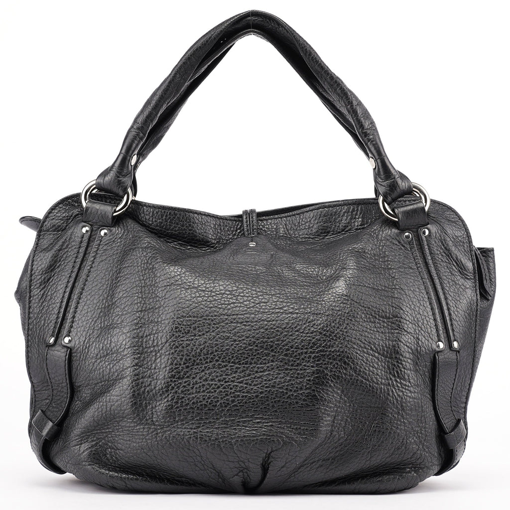 Black Leather Bittersweet Shoulder Bag