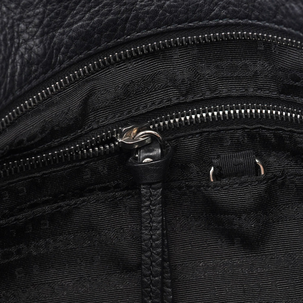 Black Leather Bittersweet Shoulder Bag