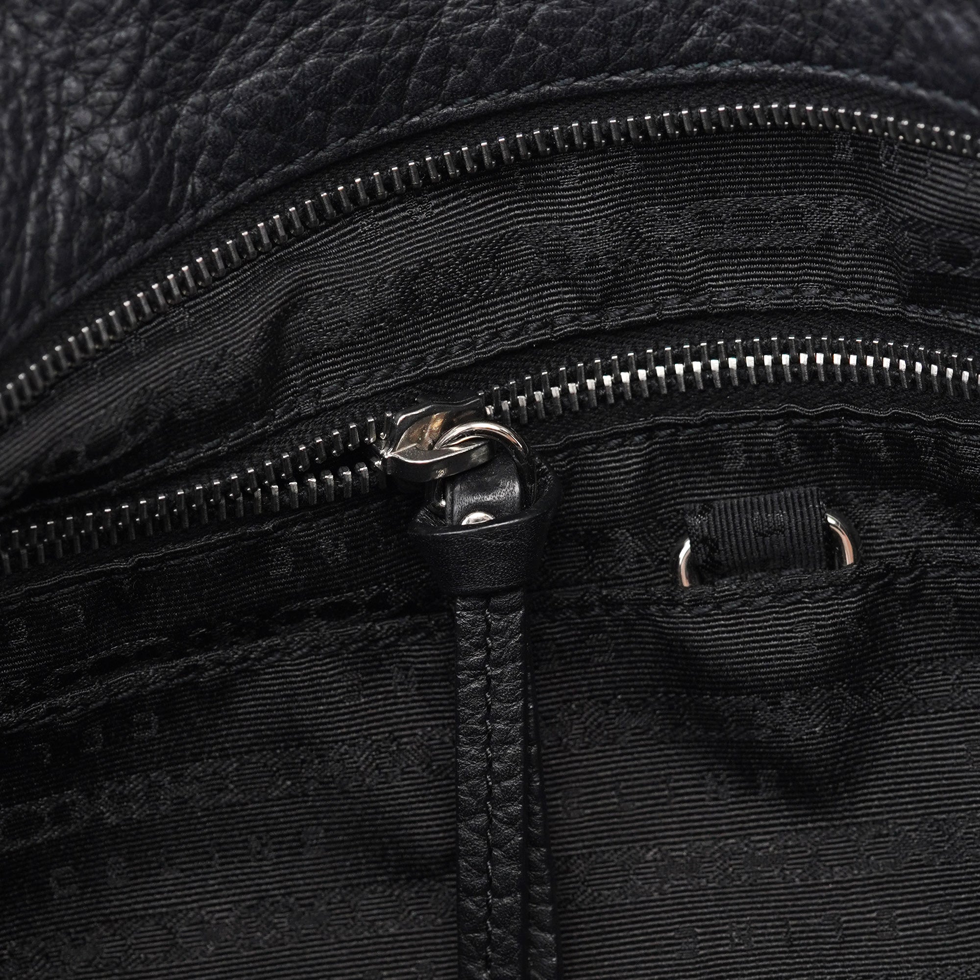 Black Leather Bittersweet Shoulder Bag