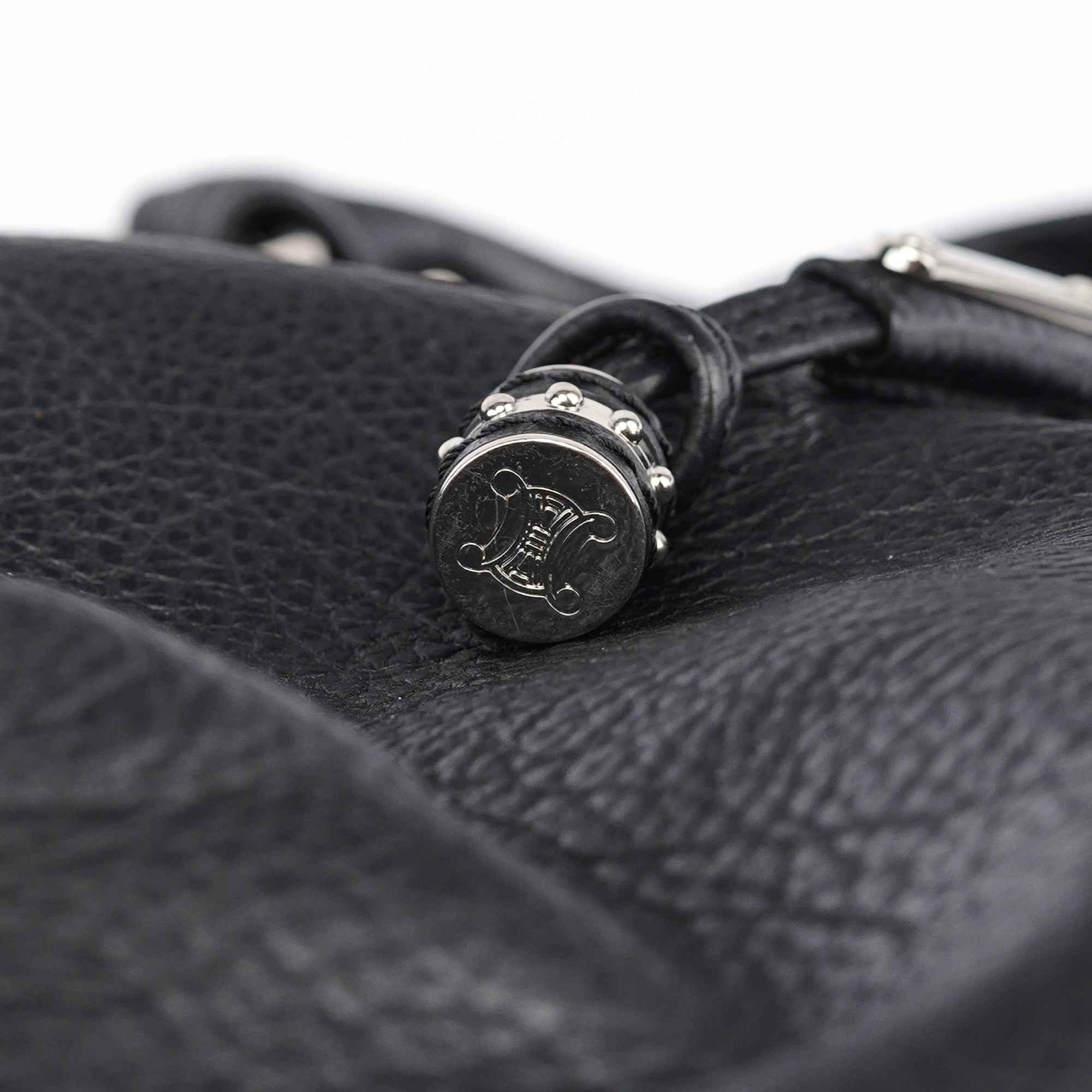 Black Leather Bittersweet Shoulder Bag