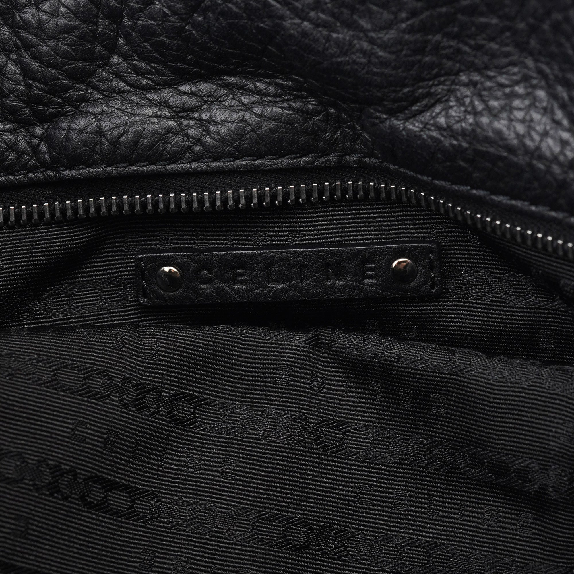 Black Leather Bittersweet Shoulder Bag