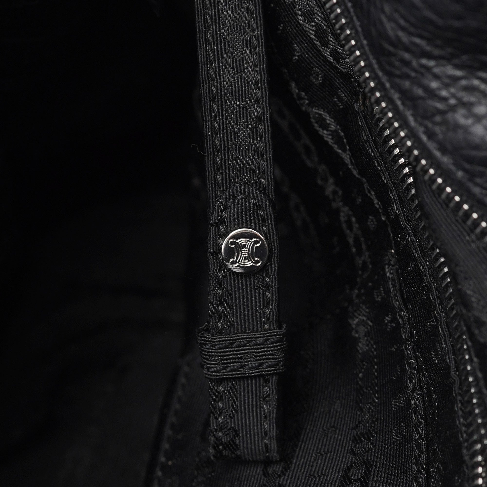 Black Leather Bittersweet Shoulder Bag