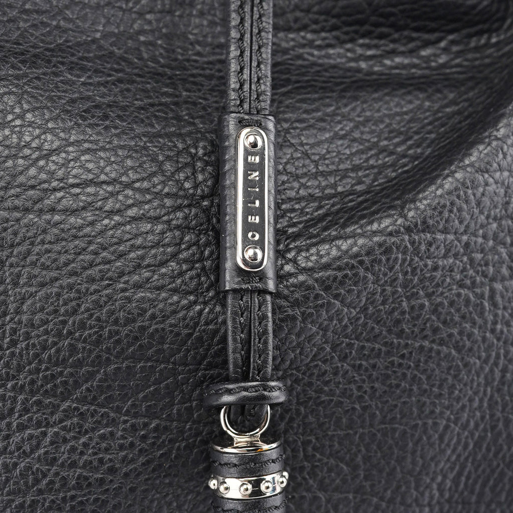 Black Leather Bittersweet Shoulder Bag