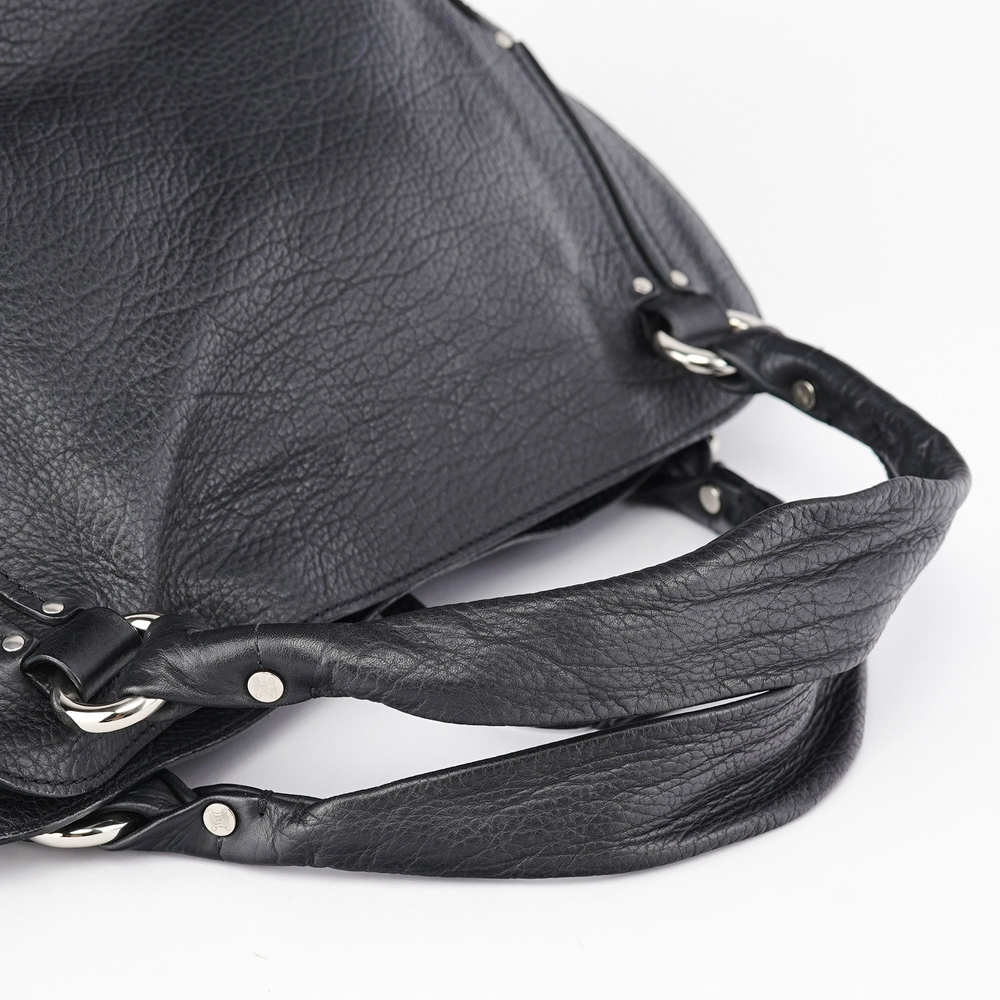 Black Leather Bittersweet Shoulder Bag
