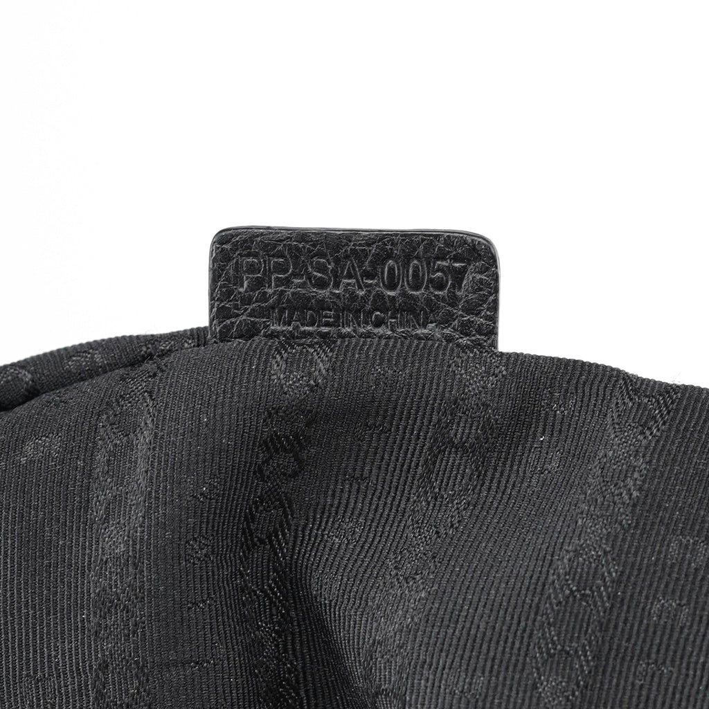 Black Leather Bittersweet Shoulder Bag