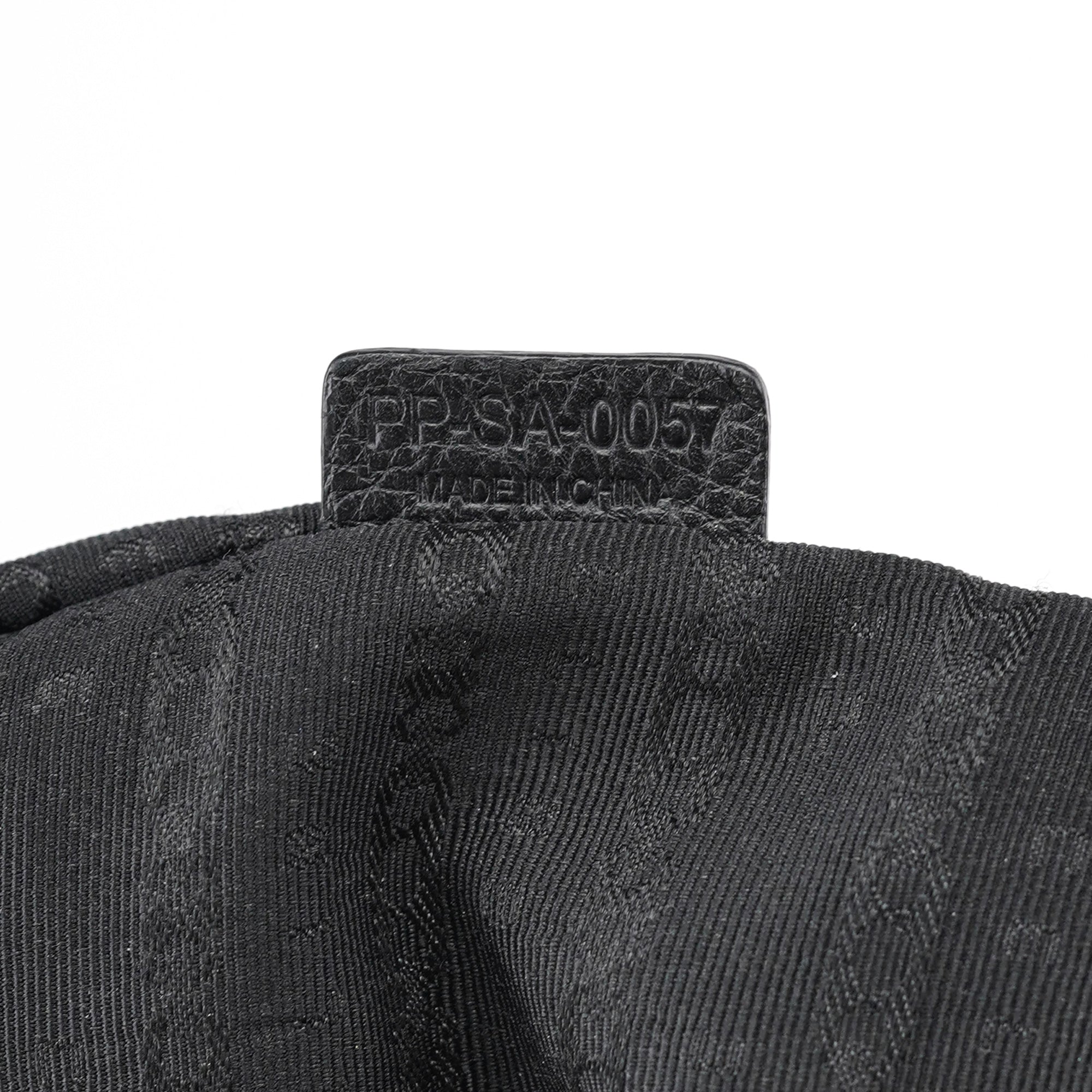 Black Leather Bittersweet Shoulder Bag