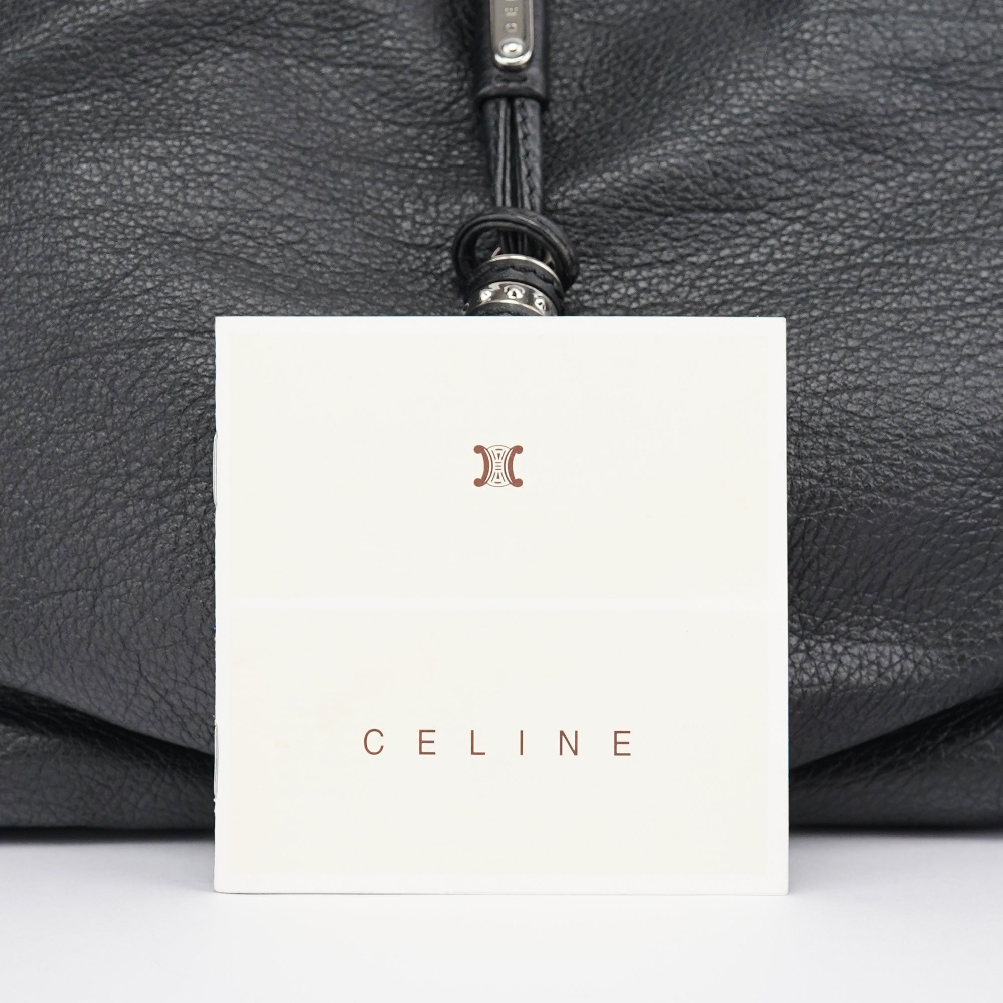 Black Leather Bittersweet Shoulder Bag
