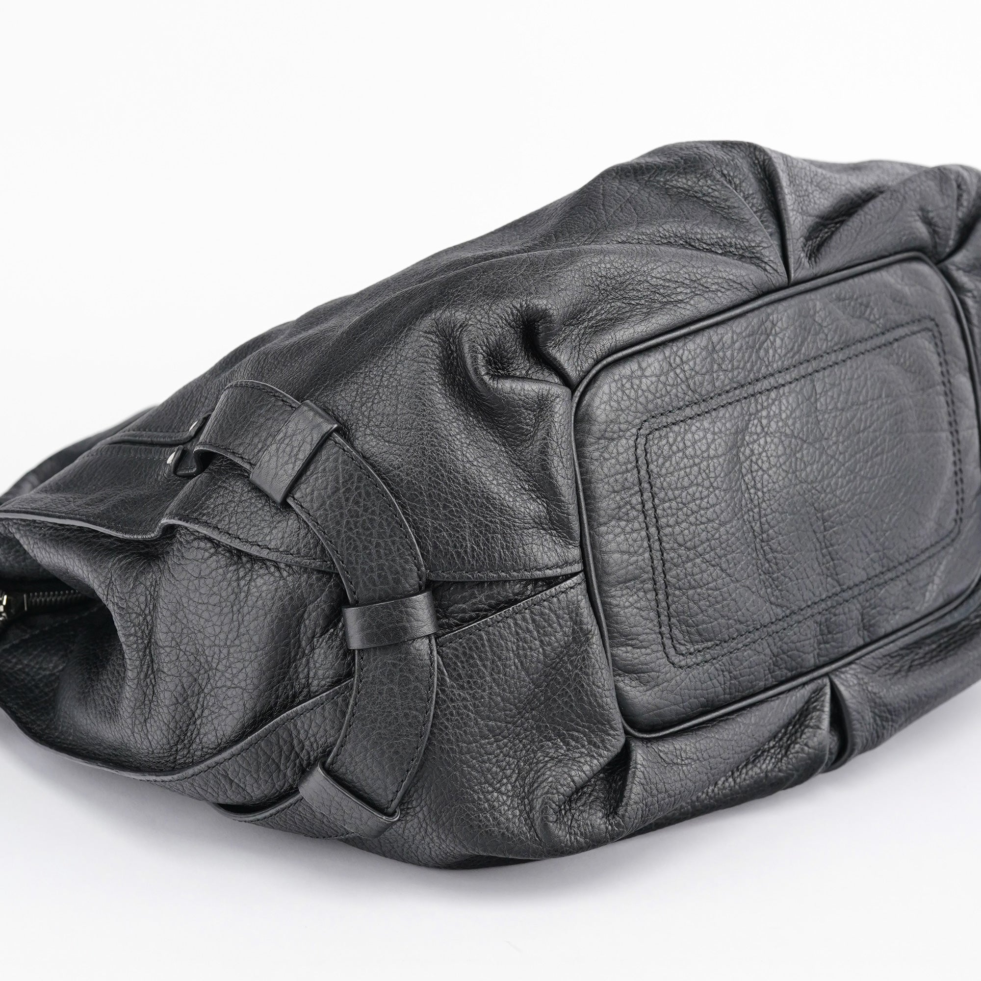 Black Leather Bittersweet Shoulder Bag