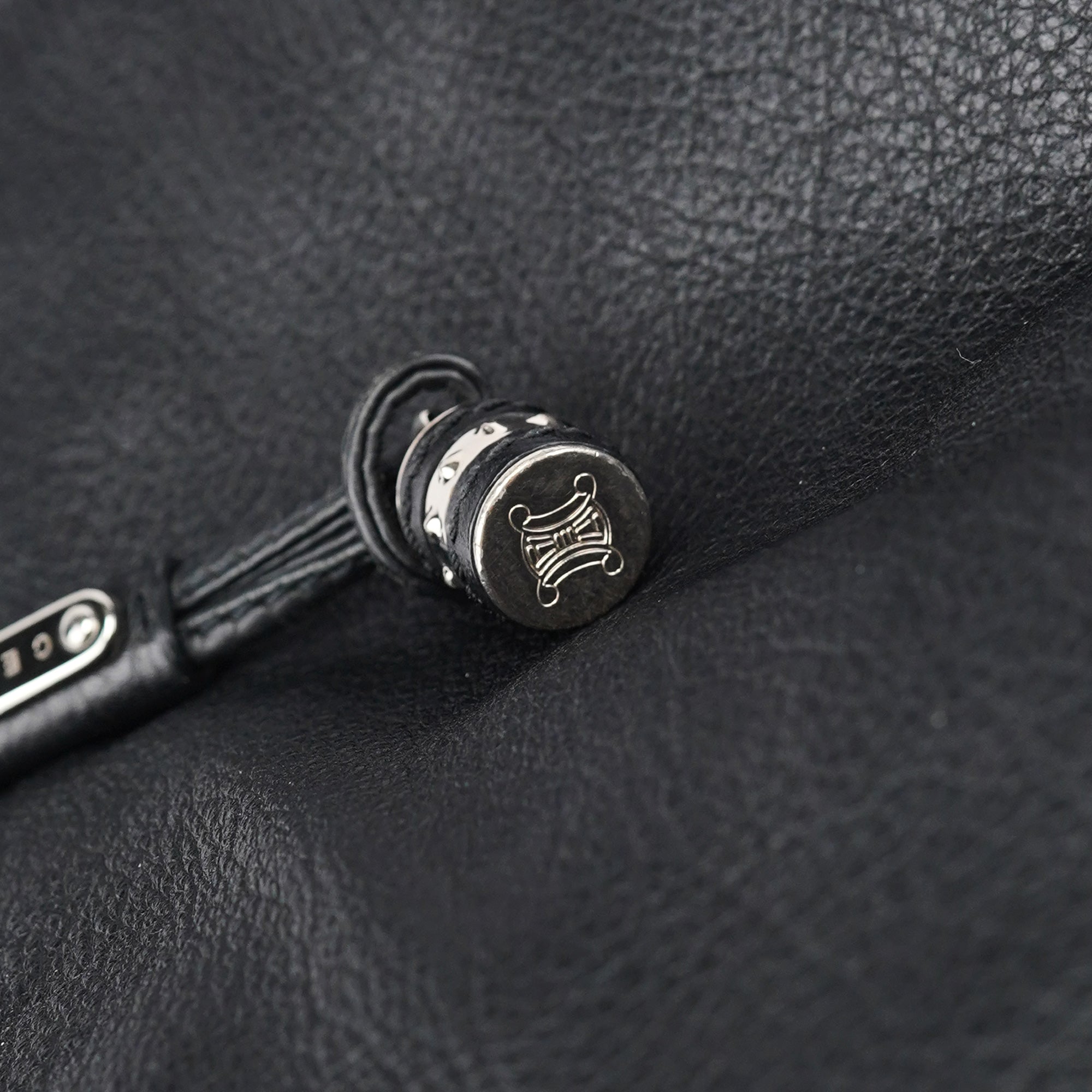 Black Leather Bittersweet Shoulder Bag