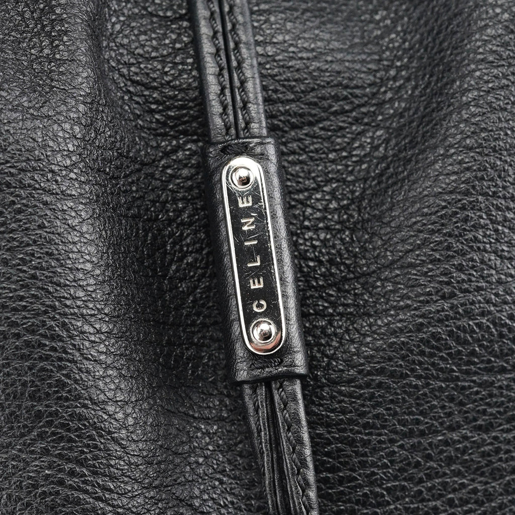Black Leather Bittersweet Shoulder Bag