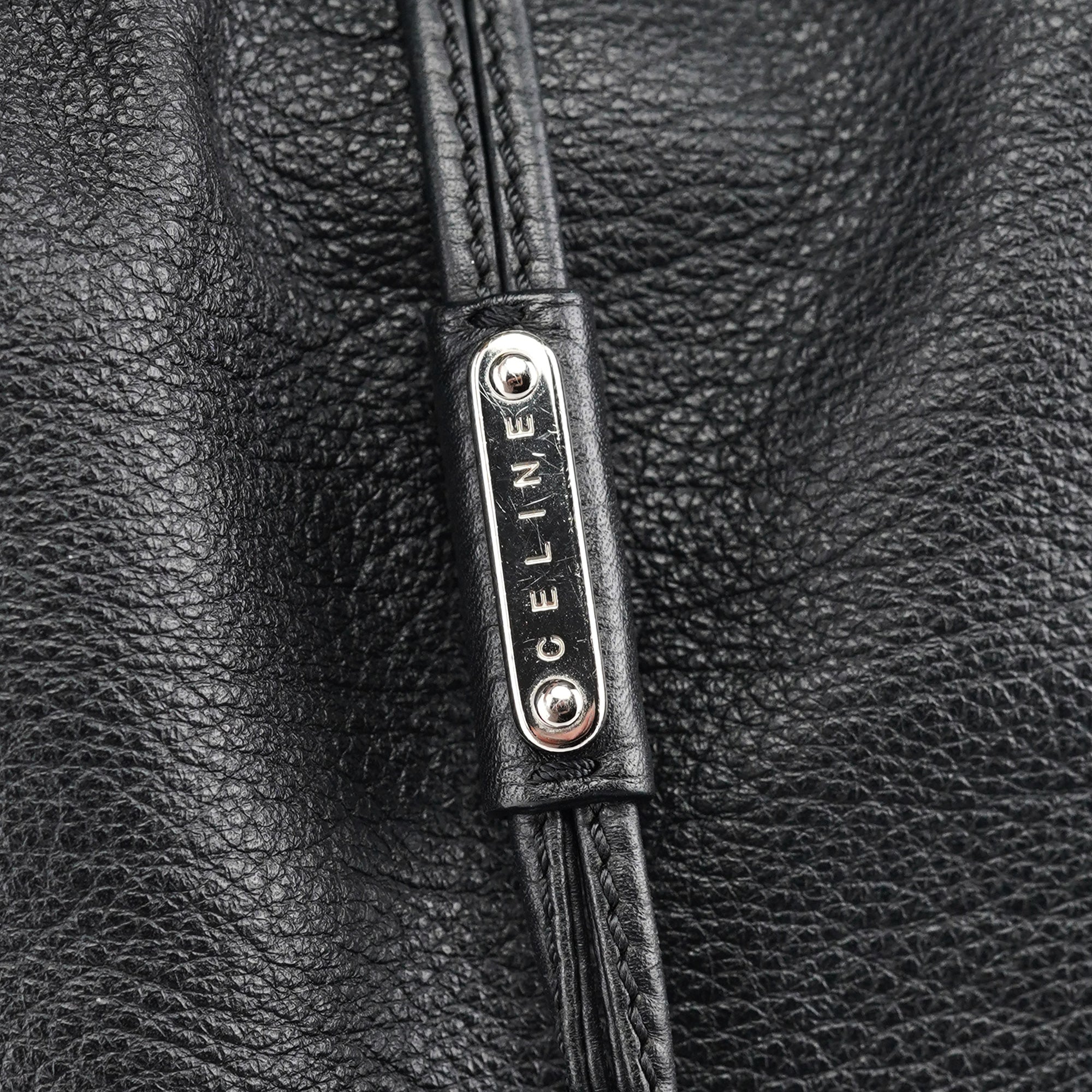 Black Leather Bittersweet Shoulder Bag